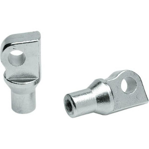 TAPERED PEG ADAPTER MALE MOUNT CHROME